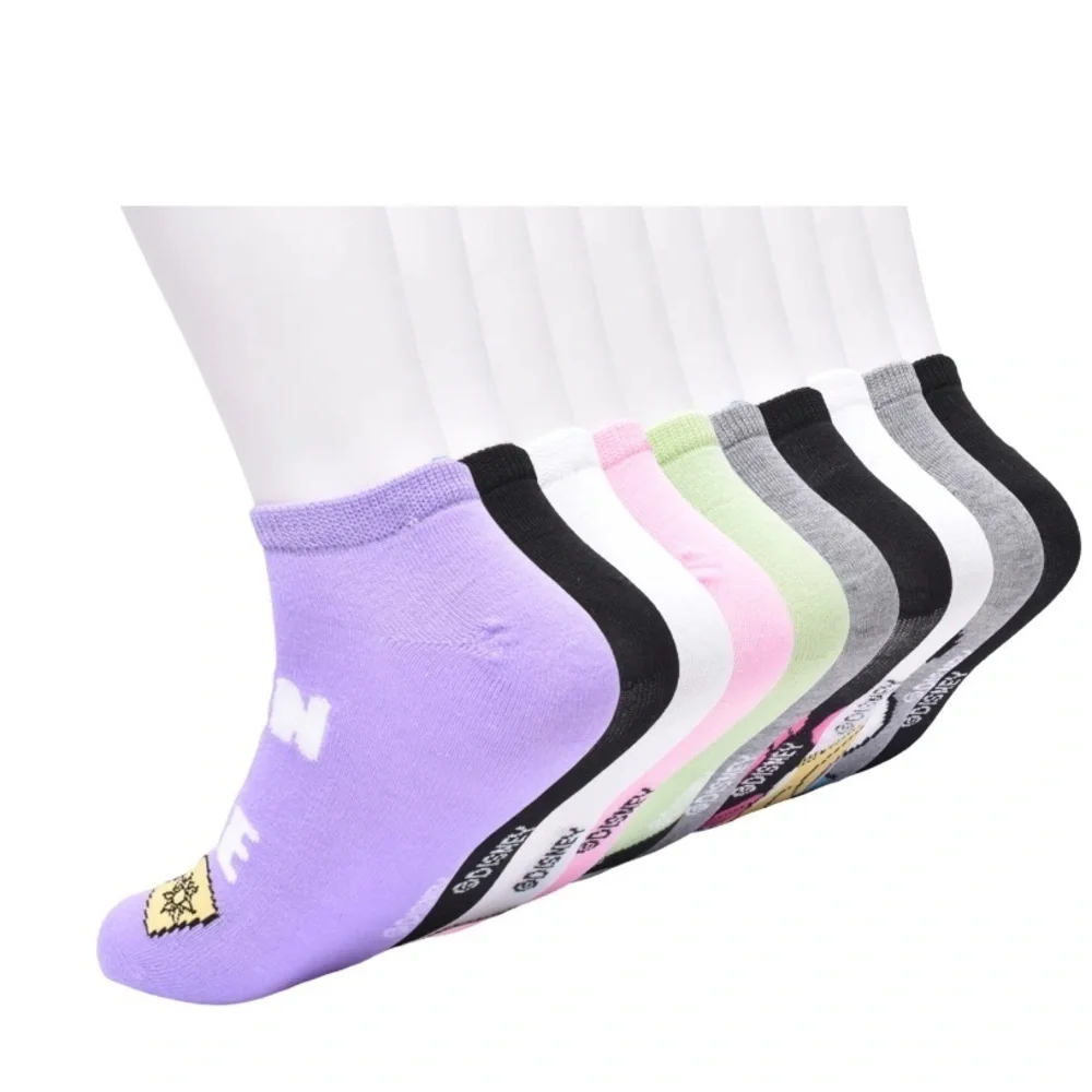 Disney Princess Womens' 10-Pack Low-Cut Socks